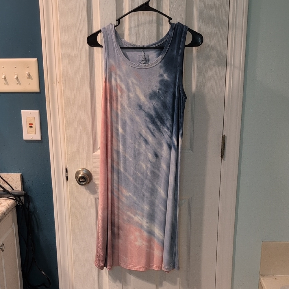 Tie-Dye Sleeveless Dress
